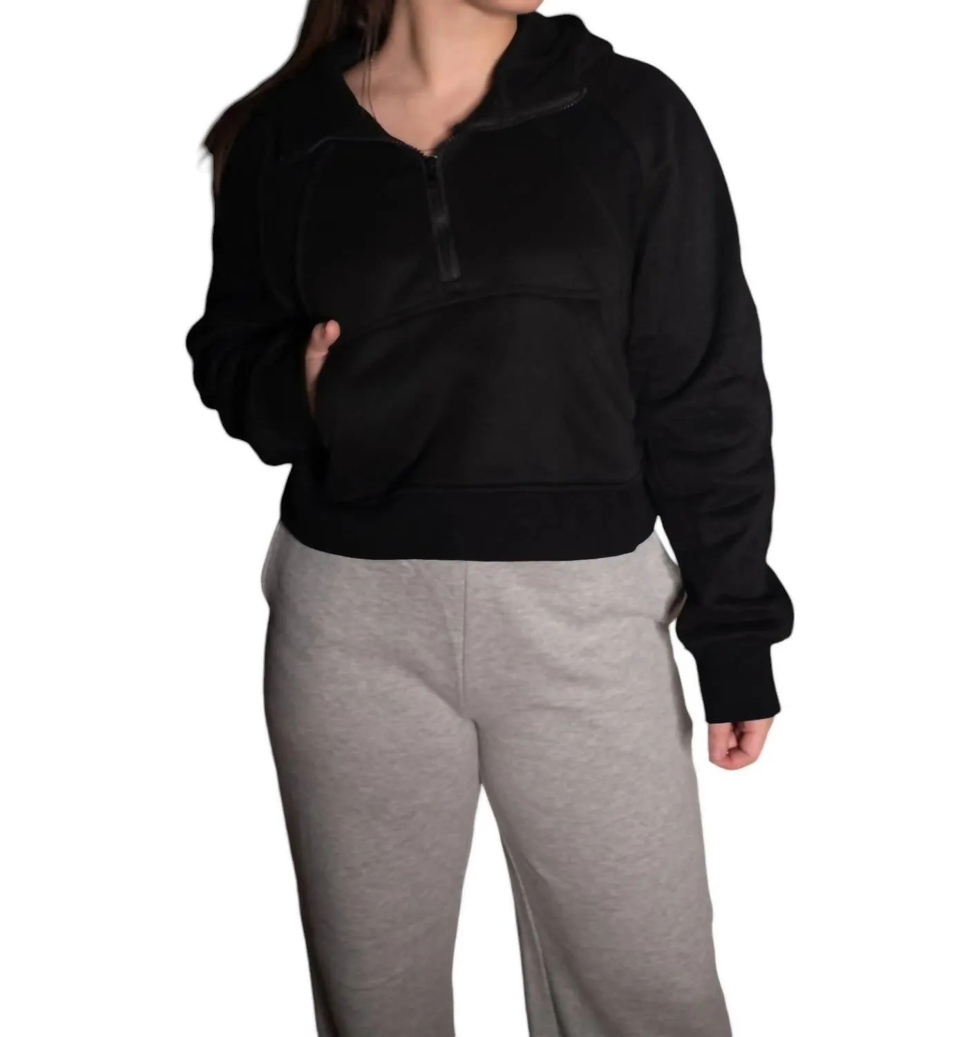 Aemi   Co - That One I Wanted Cropped Hoodie