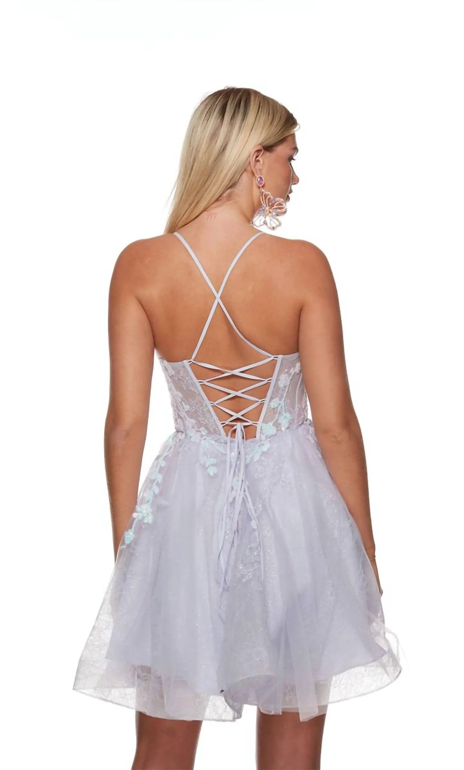 Alyce Paris - Tulle Lace Prom Dress