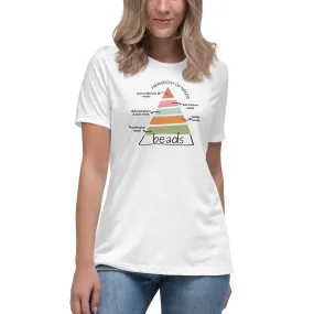 Beads: the ultimate need, Fun women's relaxed t-shirt