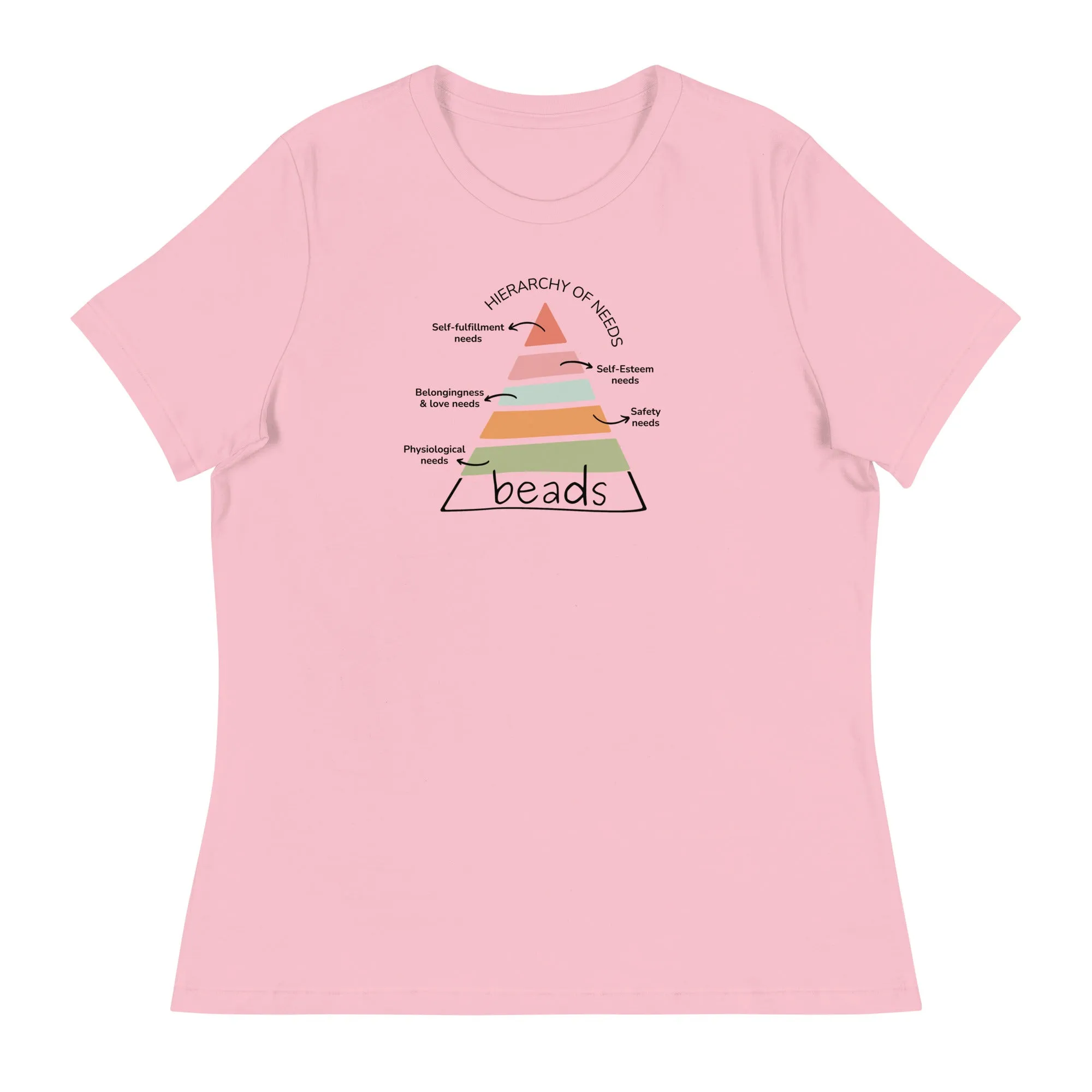 Beads: the ultimate need, Fun women's relaxed t-shirt