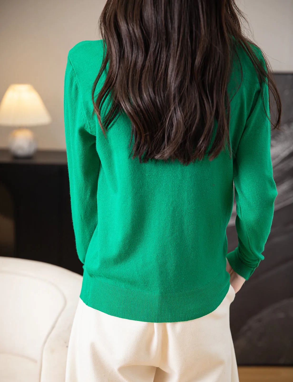 Chantal O Neck Woman Sweater