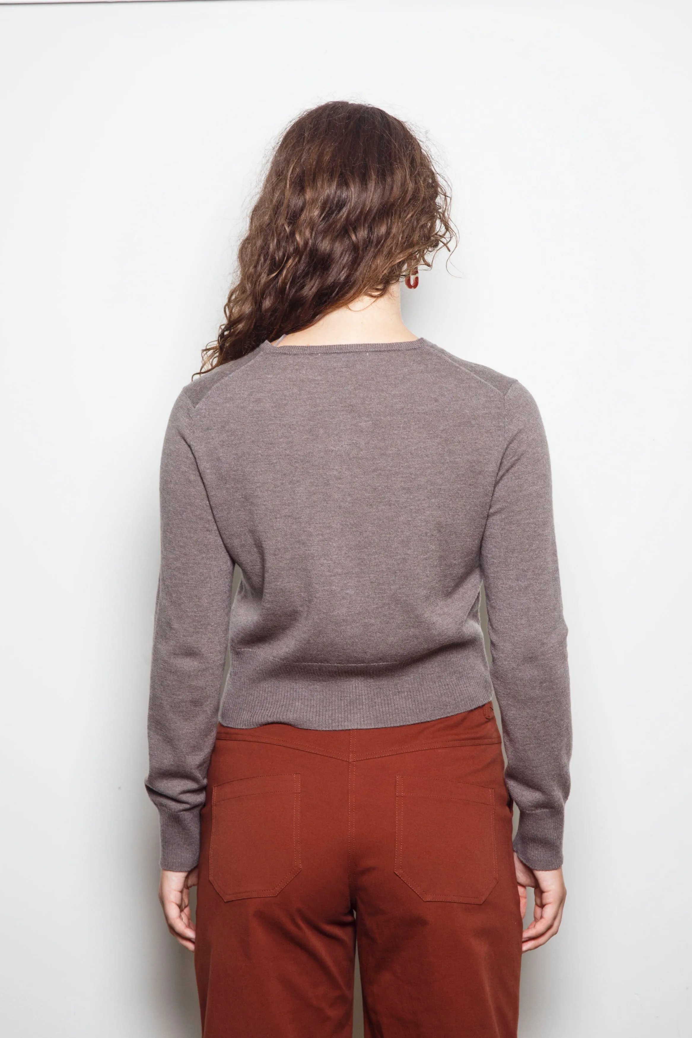 Dalston Ava Cardigan Mocha