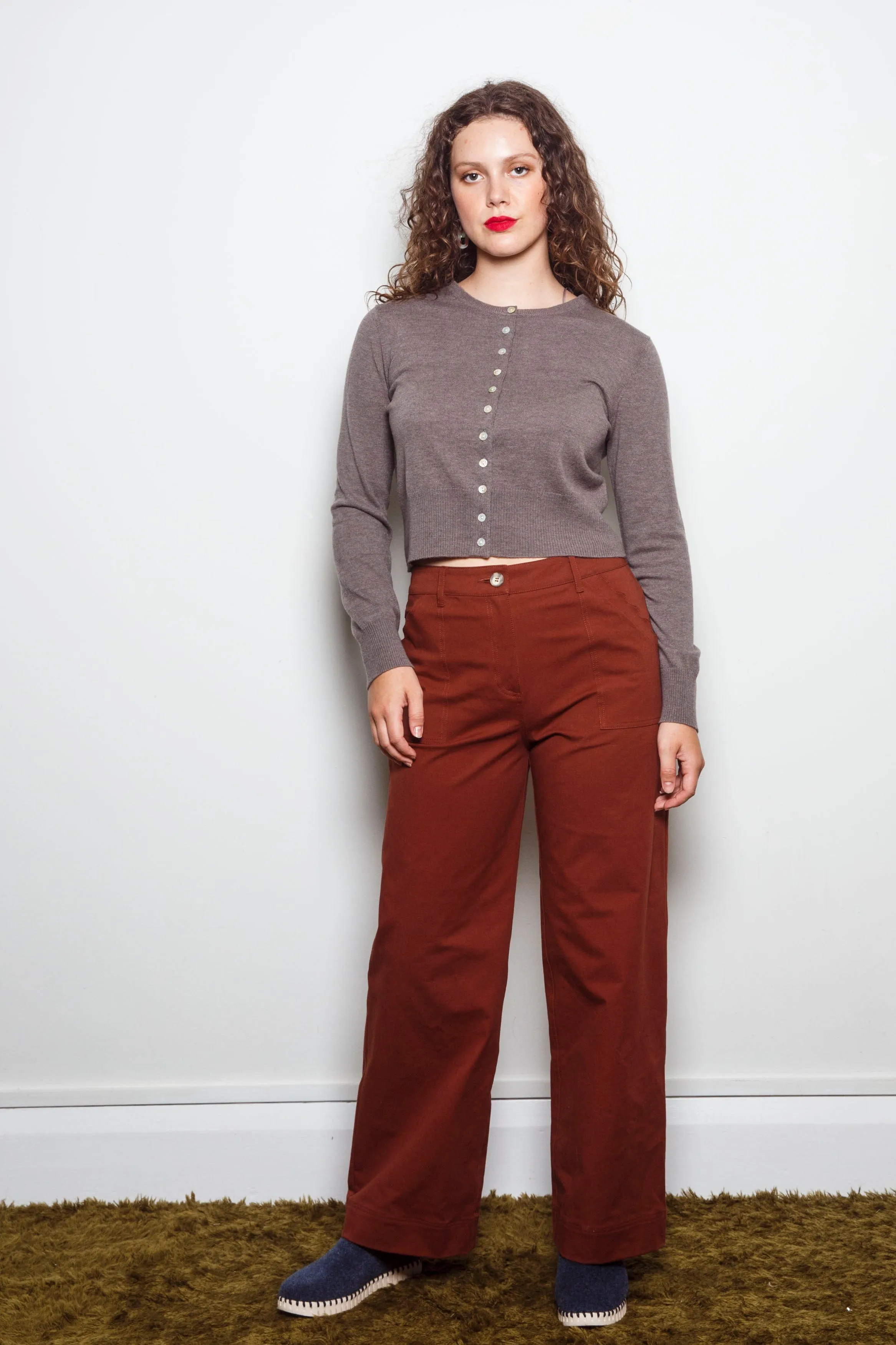 Dalston Ava Cardigan Mocha
