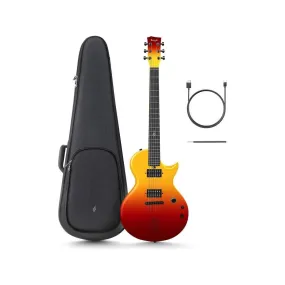 Enya Nova Go Sonic Electric Guitar - Lava Red