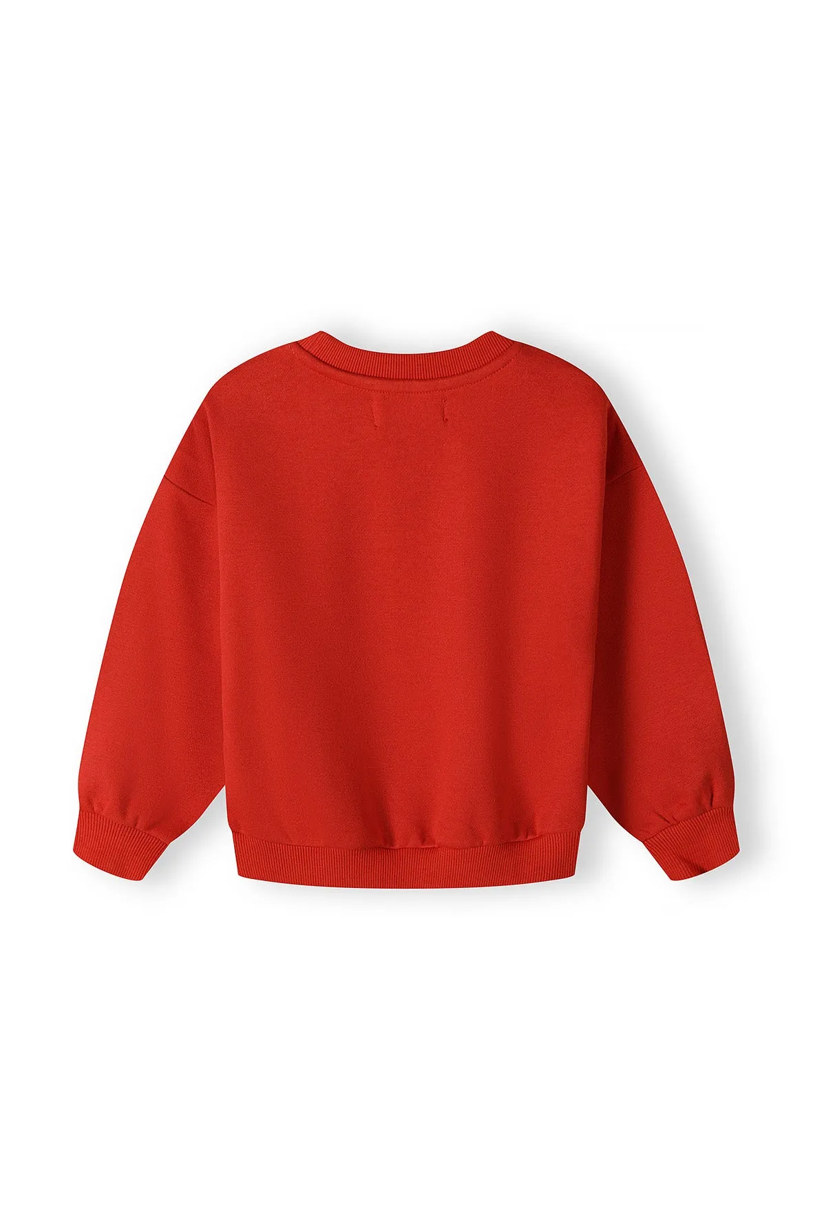 Girls Red Tres Sweet Fleece Sweatshirt