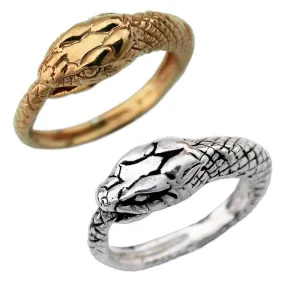 Gold Ouroboros Ring