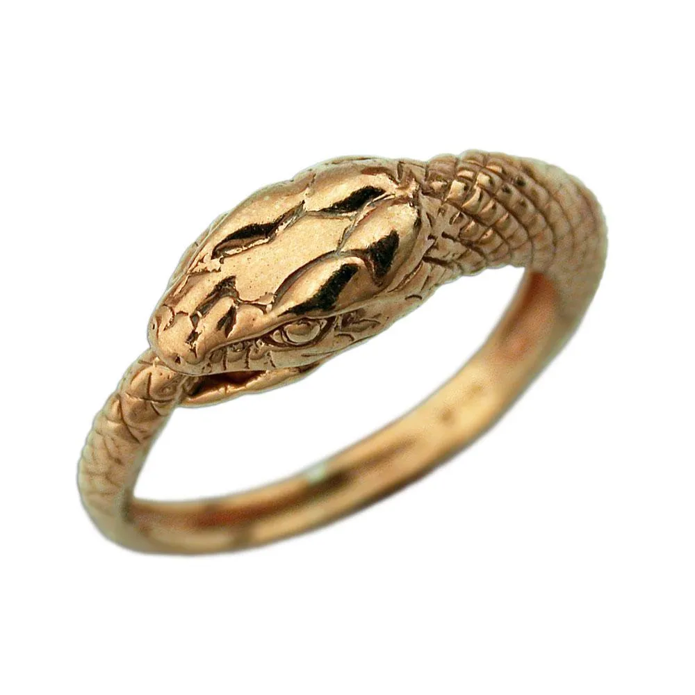 Gold Ouroboros Ring