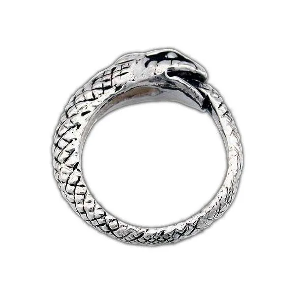 Gold Ouroboros Ring