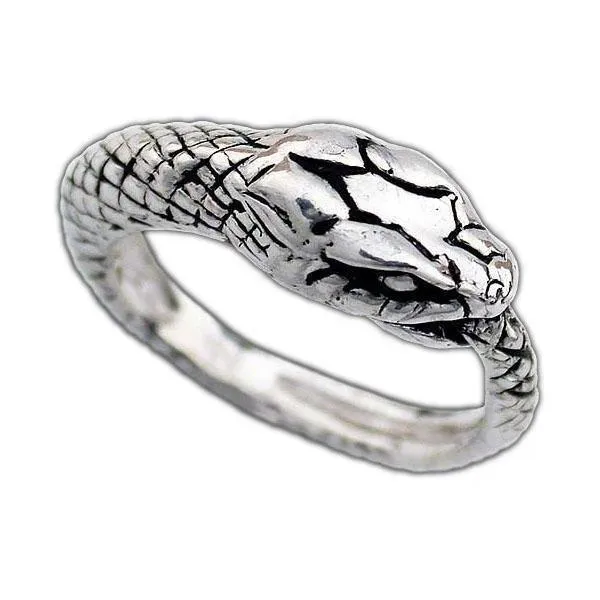 Gold Ouroboros Ring