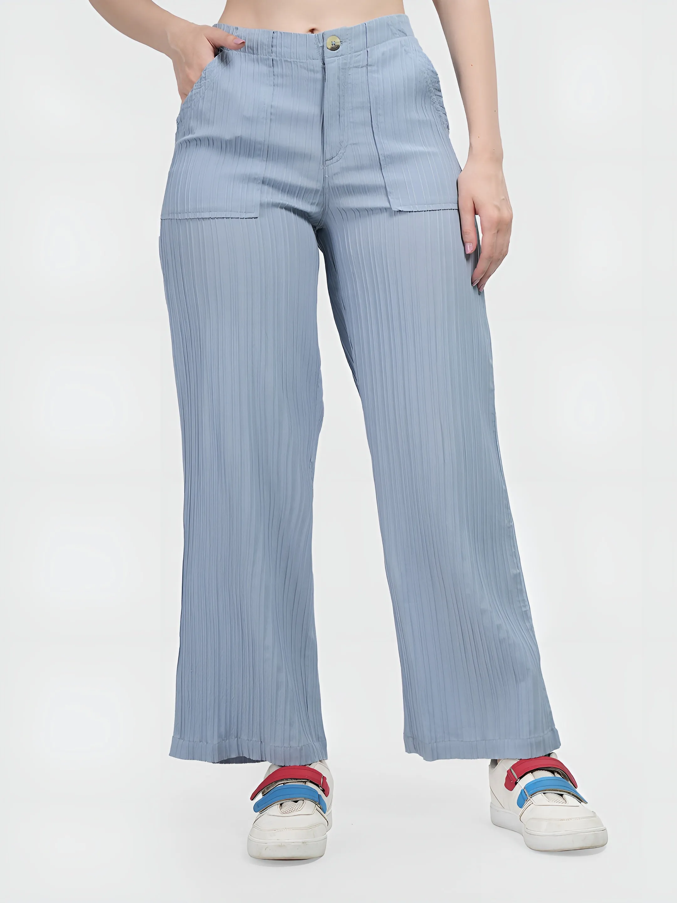 IRISH Colour | Women Formal Trousers Regular Fit