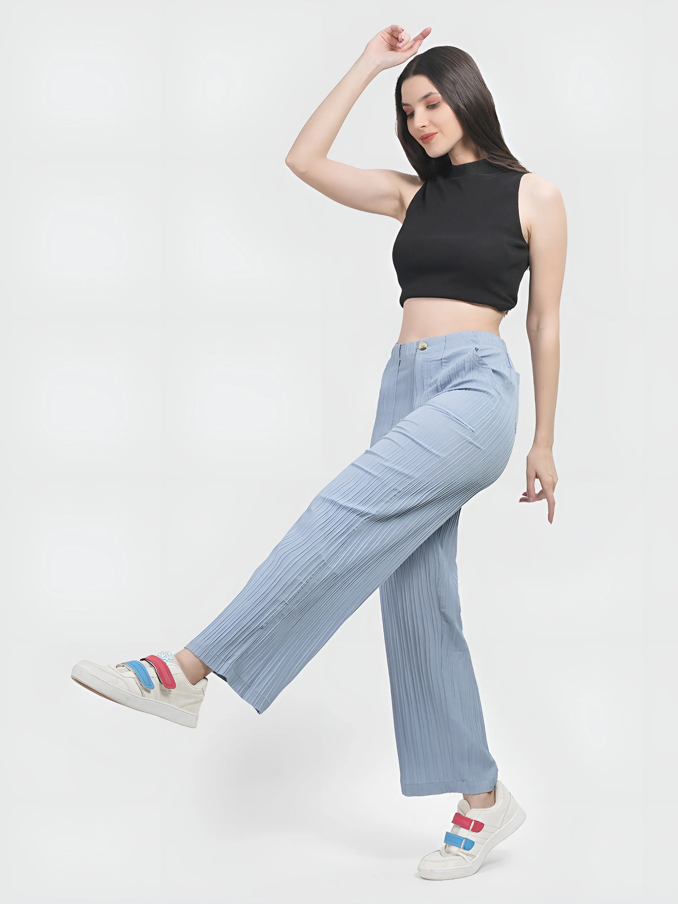 IRISH Colour | Women Formal Trousers Regular Fit