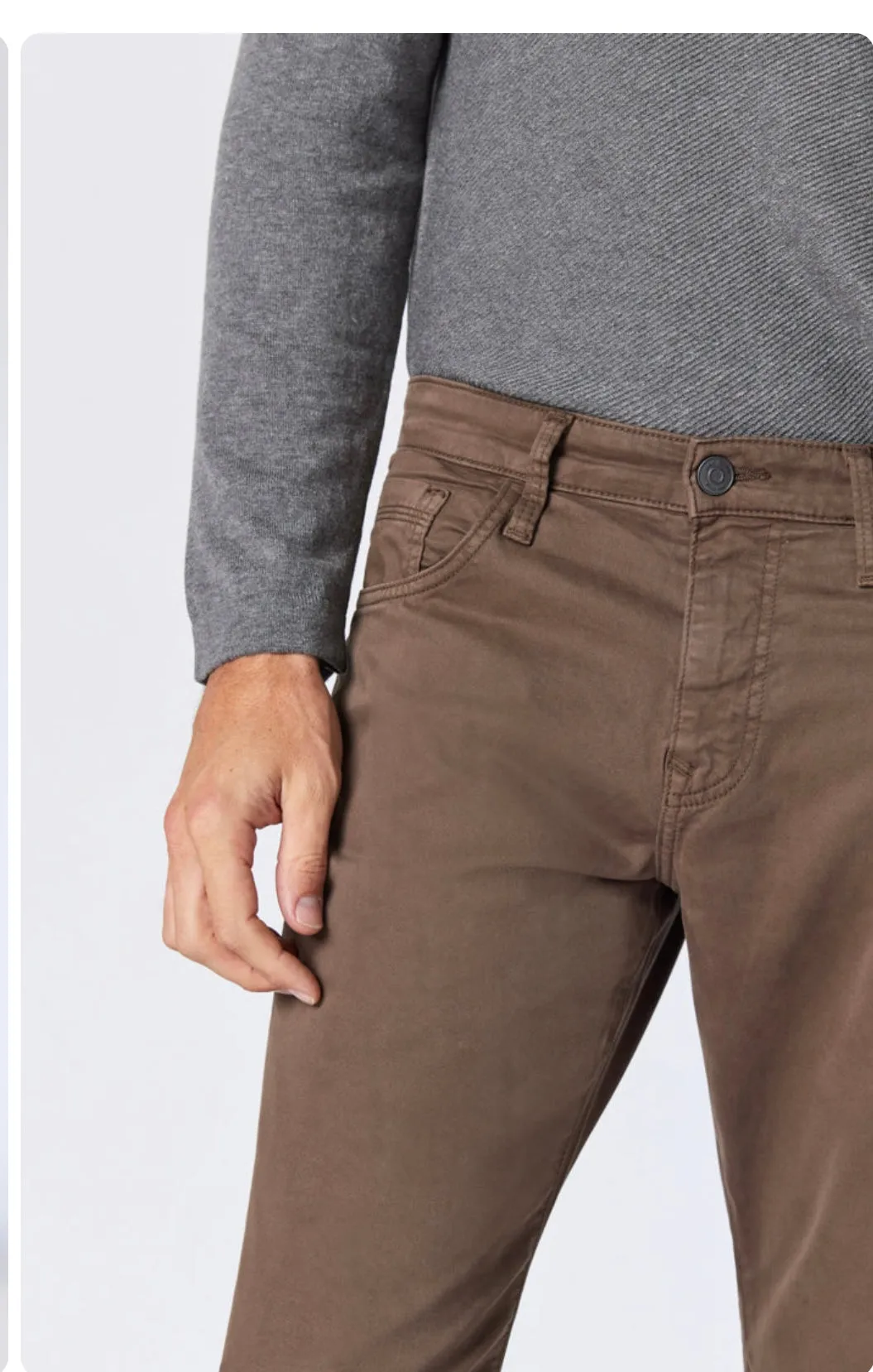Mavi Matt Relaxed Straight Leg Jeans
Mid Rise | Chocolate Twill