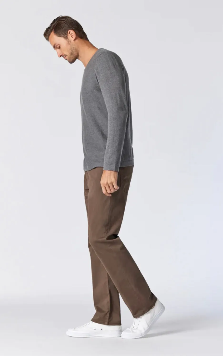 Mavi Matt Relaxed Straight Leg Jeans
Mid Rise | Chocolate Twill