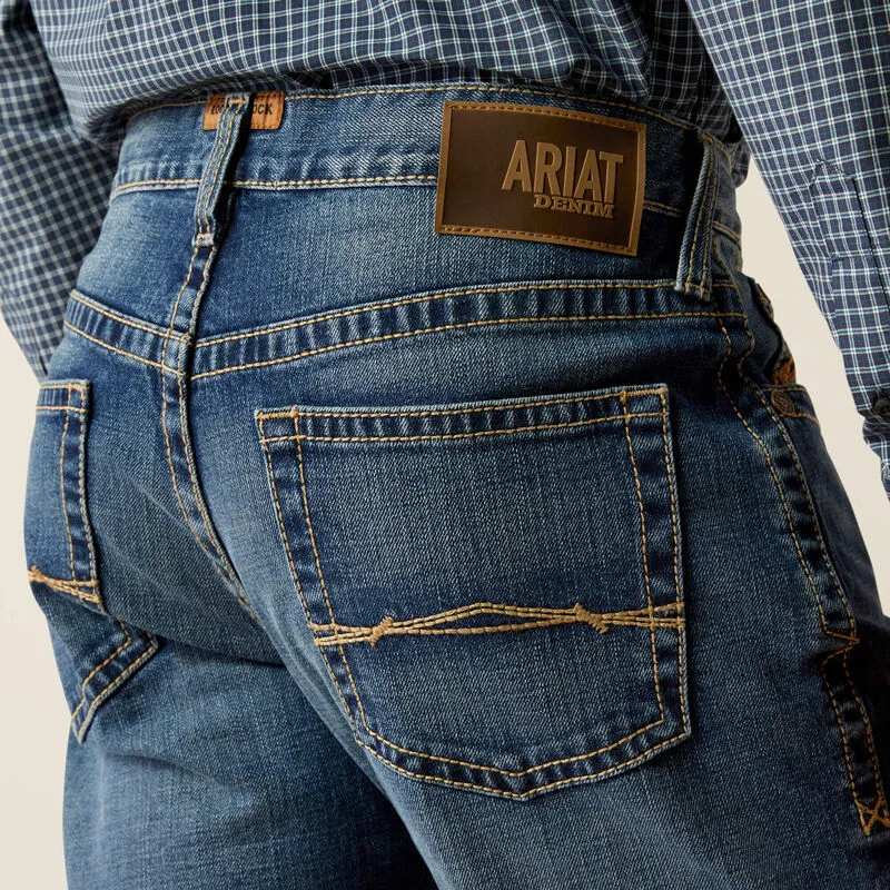 Men's Ariat M4 Relaxed Nate Boot Cut Jeans 10053542