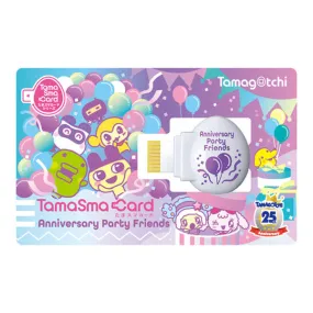 [NEW] Tamagotchi Smart -TamaSma Card- Anniversary Party Friends Bandai Japan [NOV 23 2022] [Made in China]