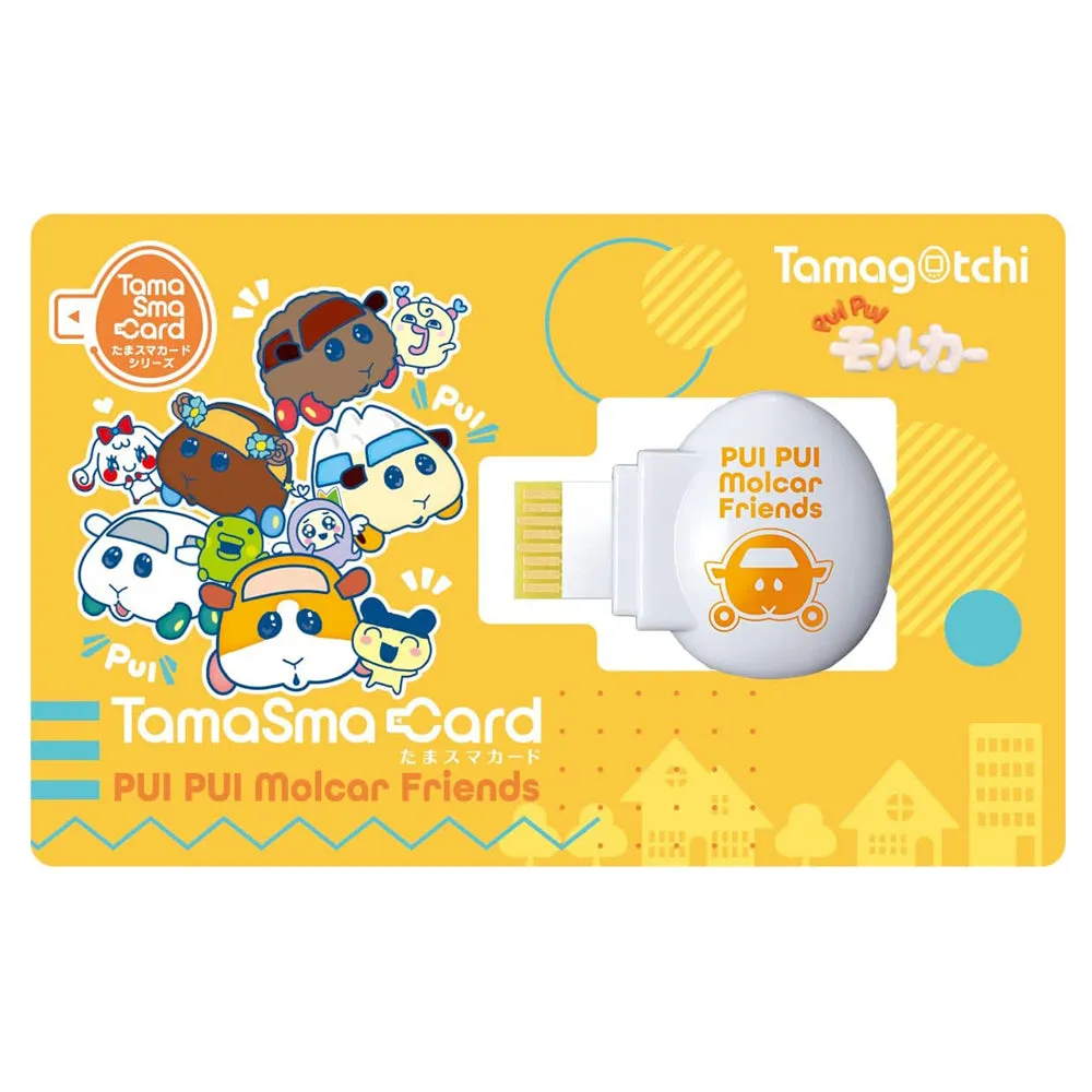 [NEW] Tamagotchi Smart -TamaSma Card- PUI PUI Molcar Friends Bandai Japan [AUG 6 2022]