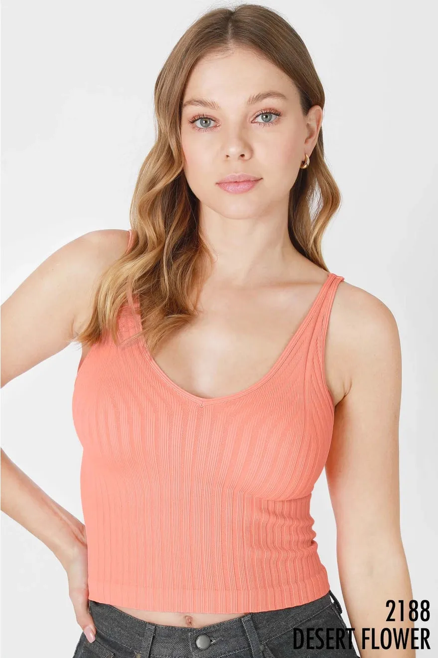 NikiBiki Wide Ribbed Tank Top
