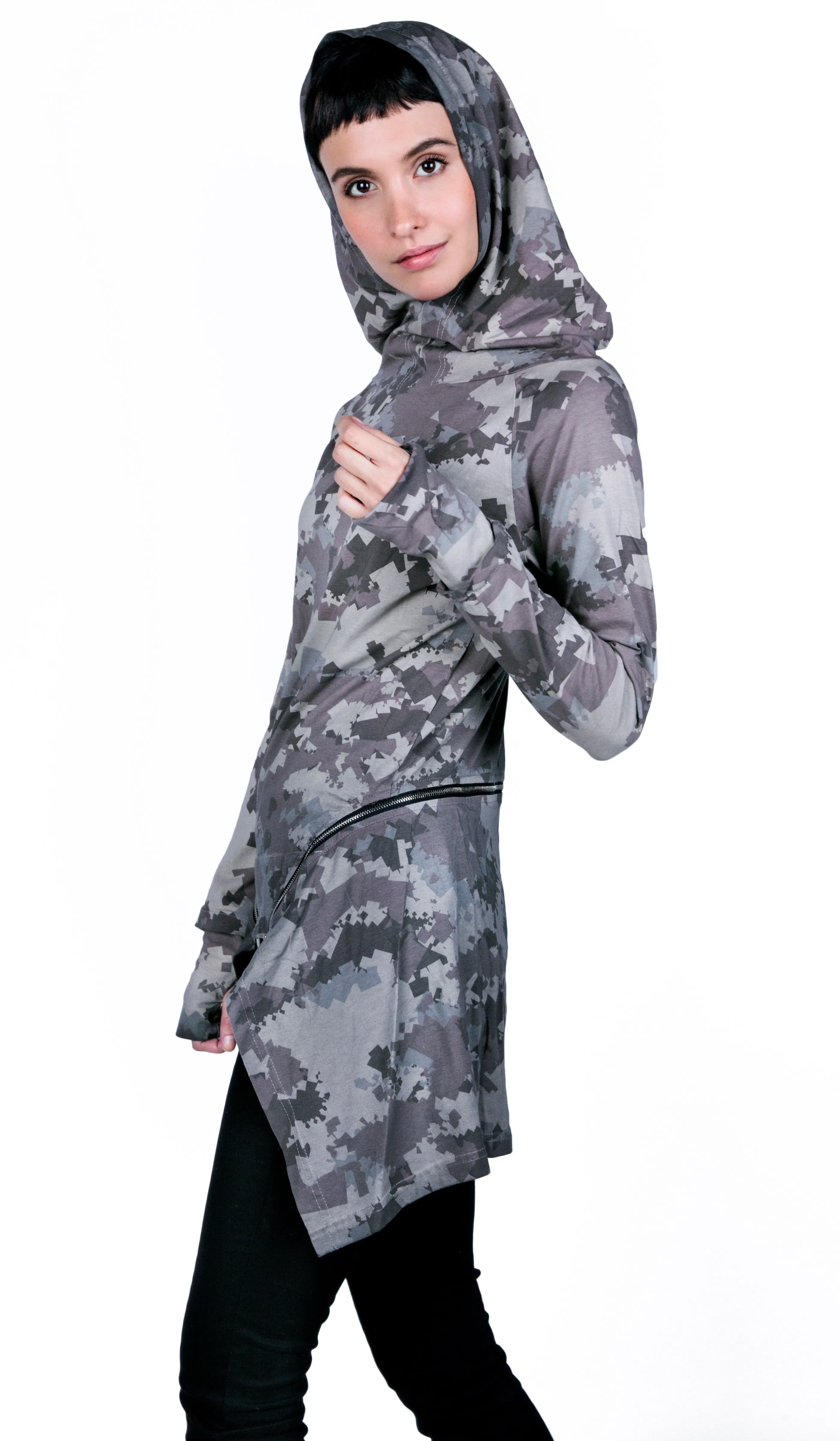 Post apocalyptic Hooded Jacket