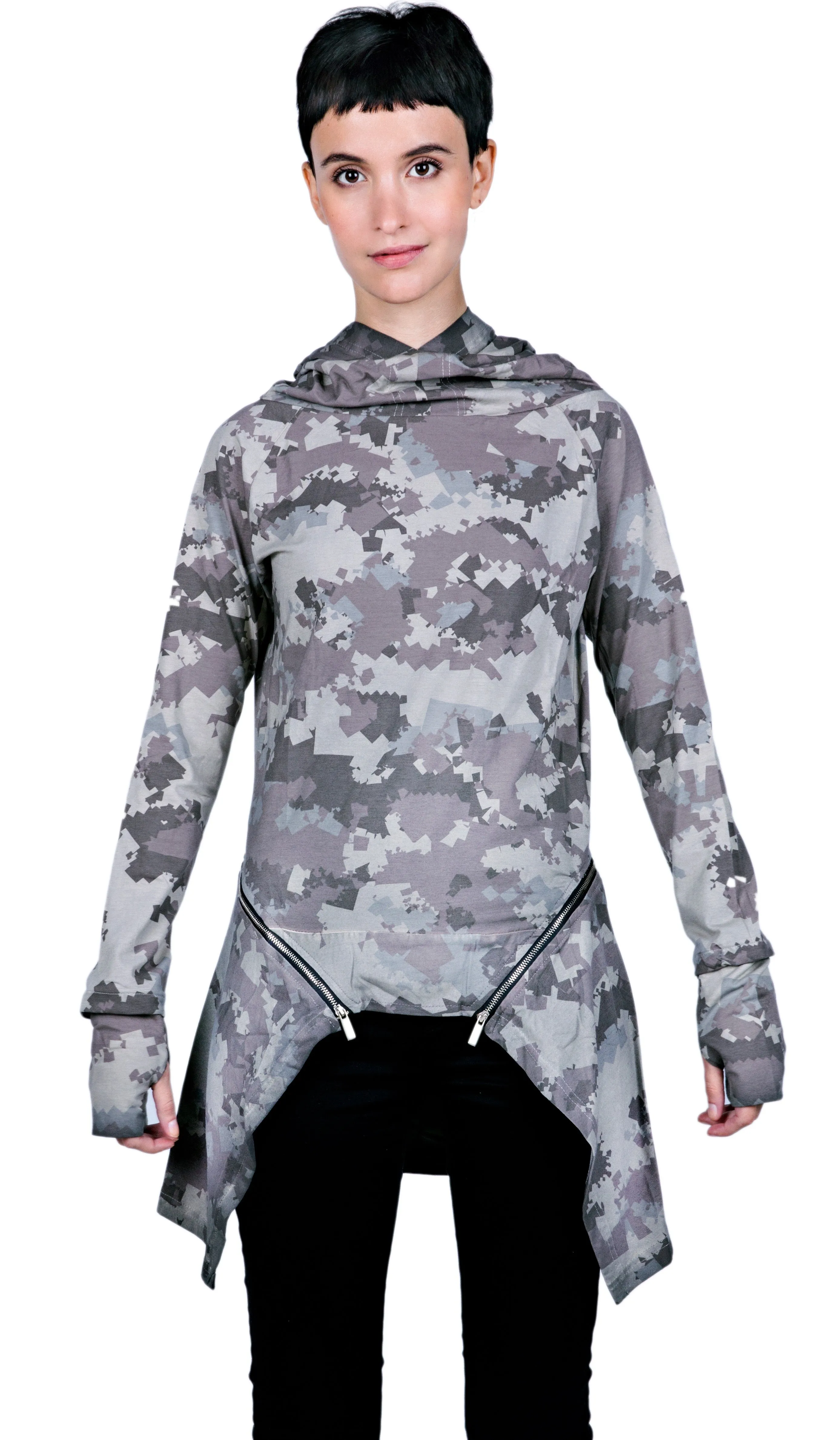 Post apocalyptic Hooded Jacket