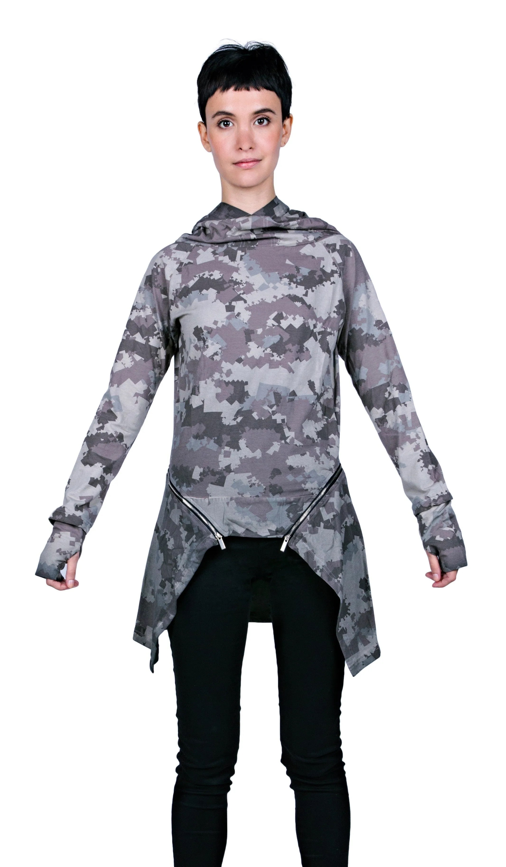Post apocalyptic Hooded Jacket