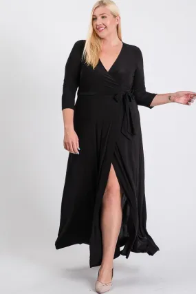 Ruffled With Love Wrap Maxi Dressd